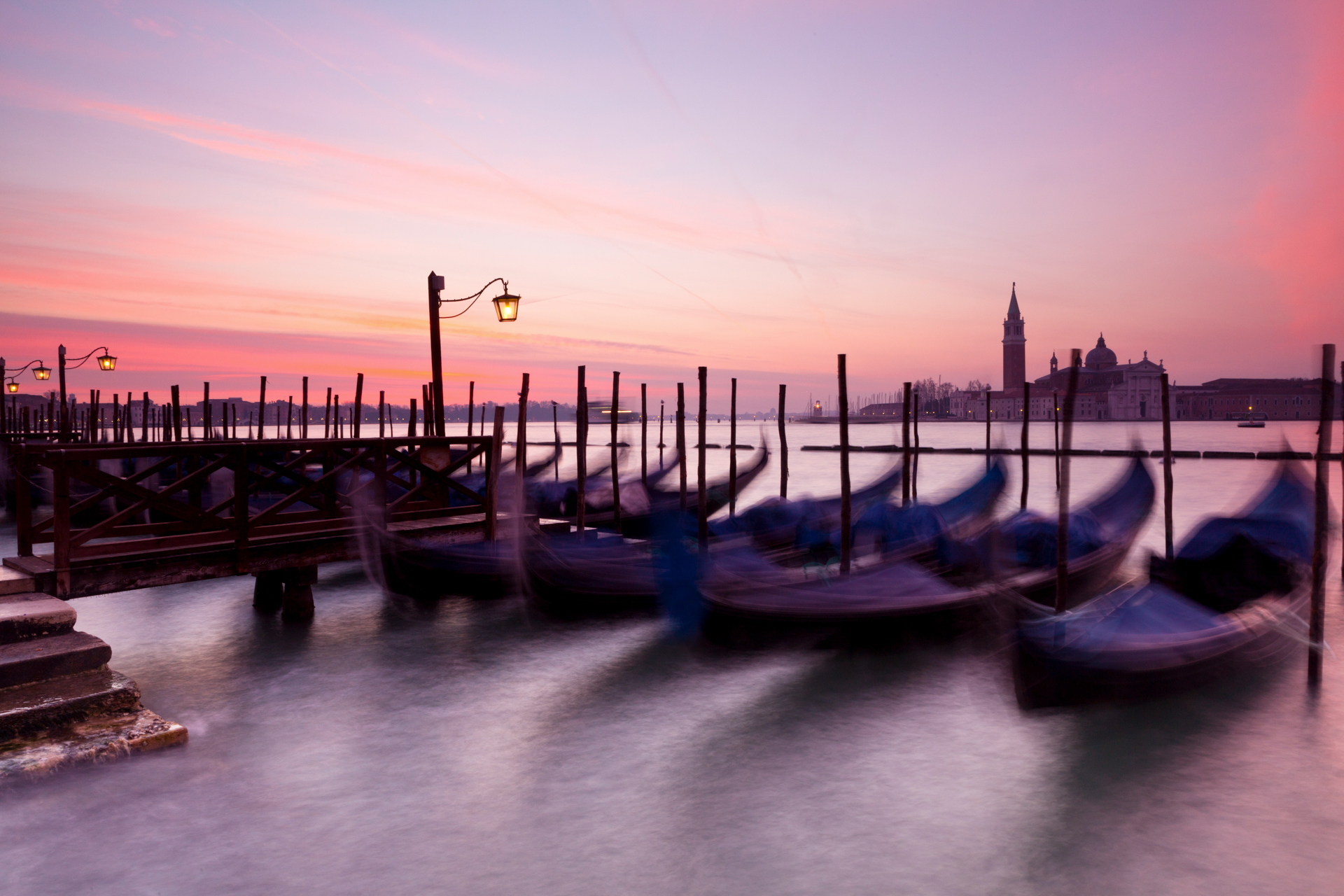 Venice at dusk in sRGB color profile