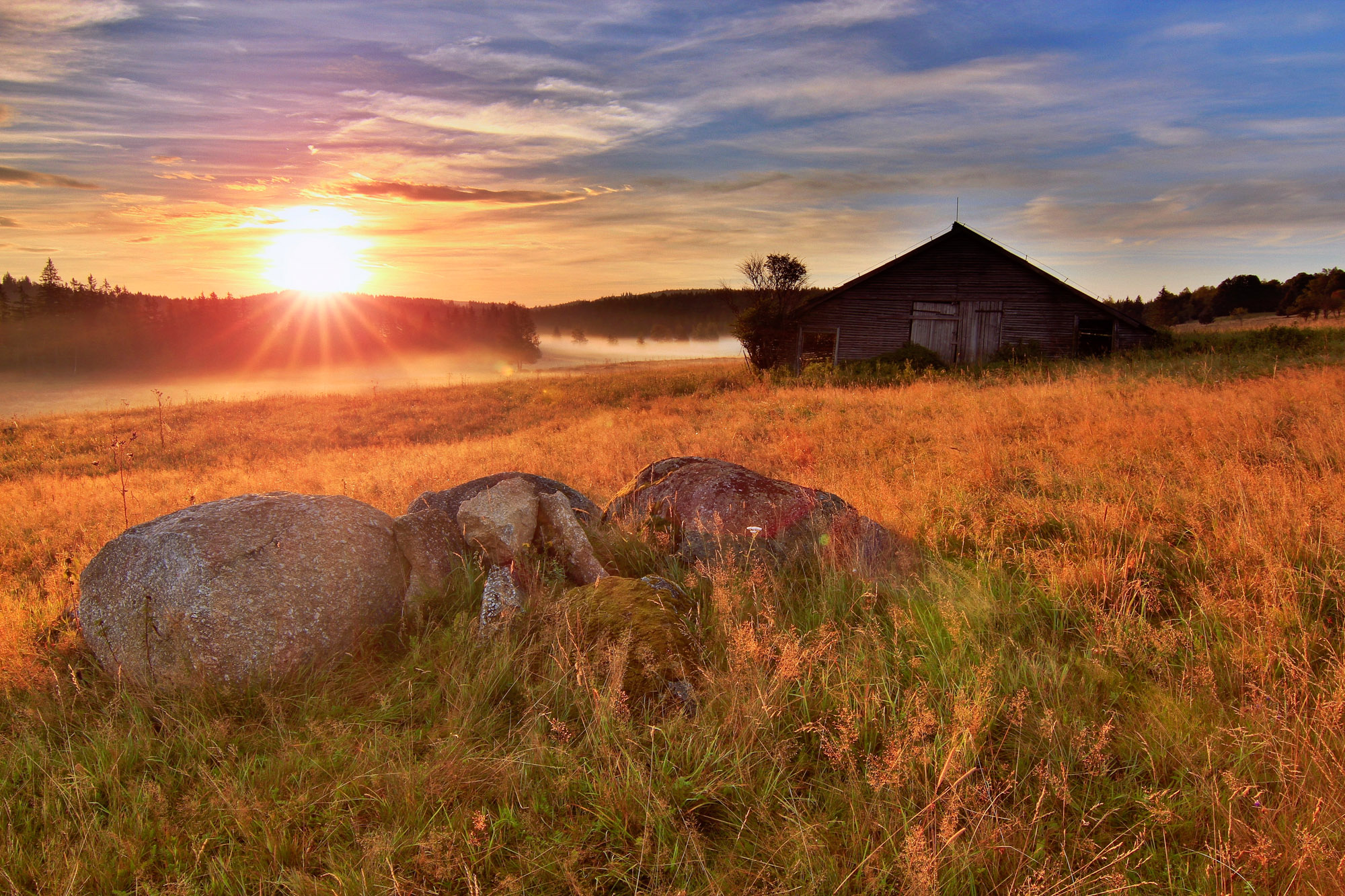 HDR of the Princely Plains (German Fürstenhut) is a former municipality in The Bohemian Forest