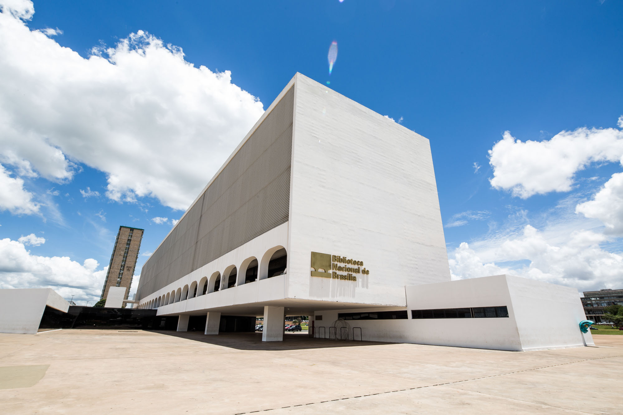 Building of the National Library of Brazil