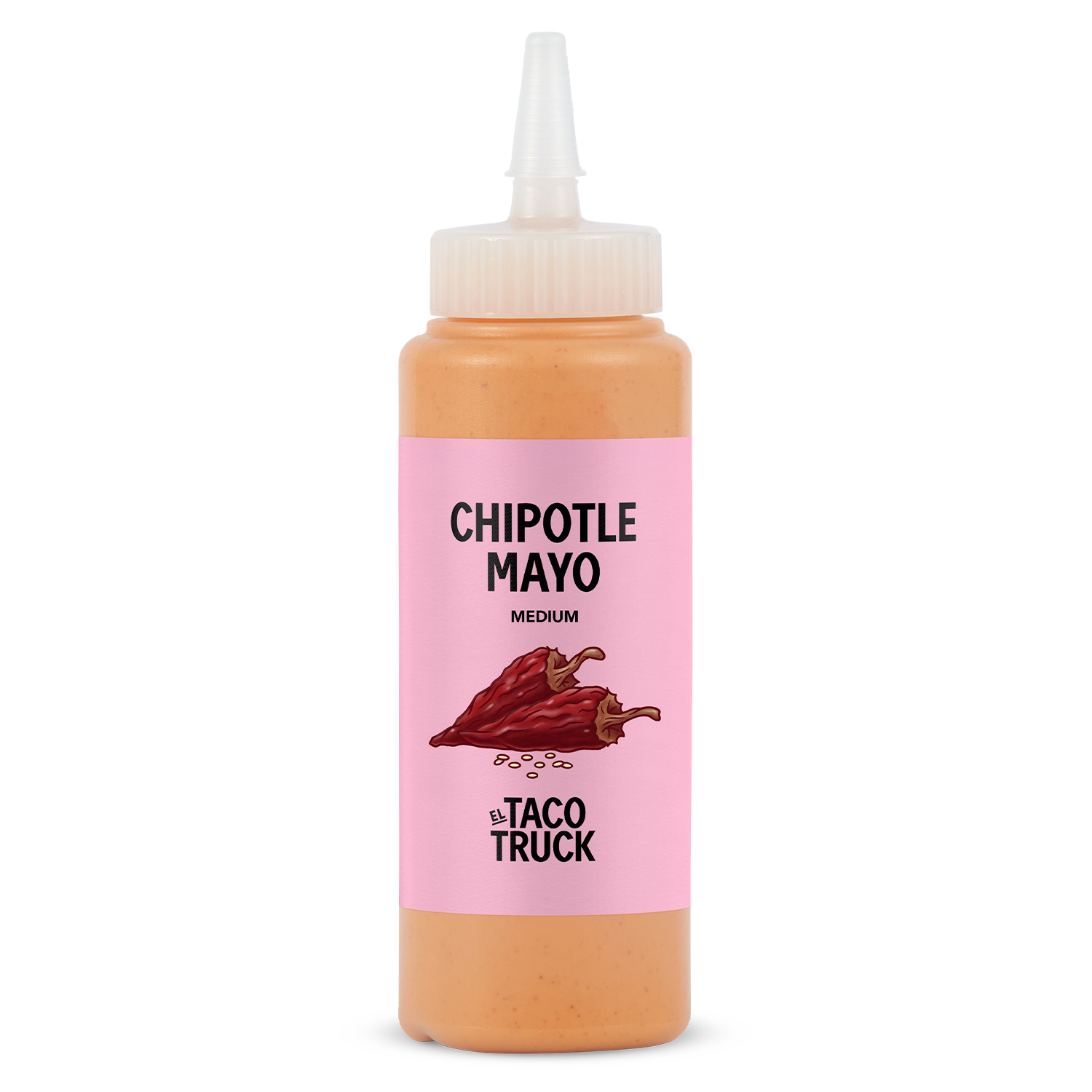 Produktbild av El Taco Trucks veganska Chipotle Mayo. 