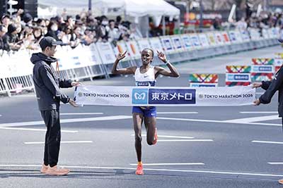 Brigid Kosgei wins Tokyo Marathon 2026