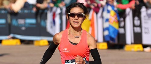 Mai Fujisawa holds the record for the female 45-49 category