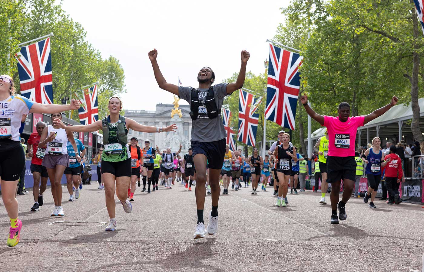 TCS London Marathon finish line