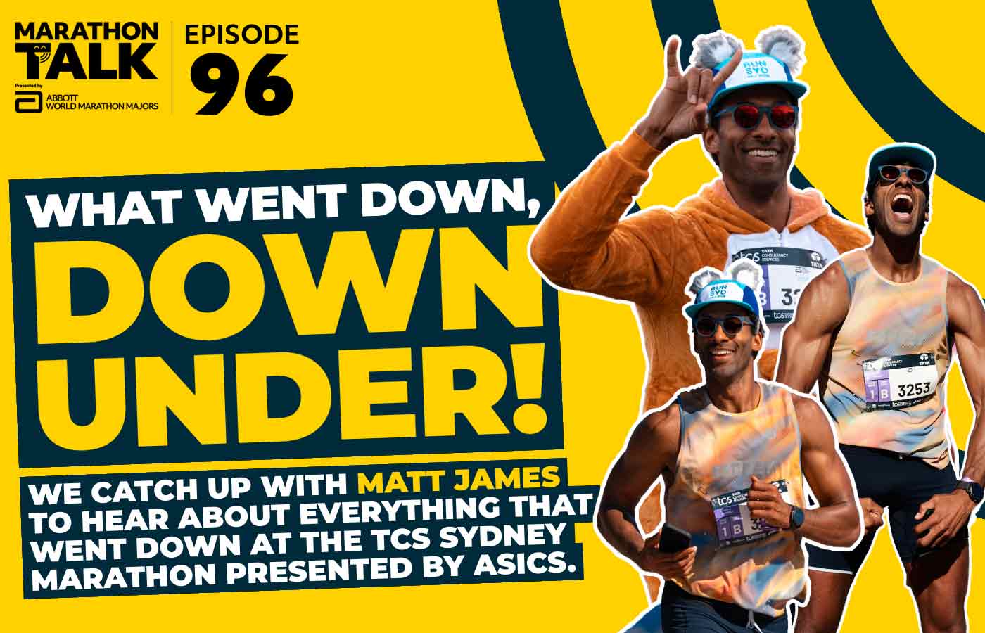 Cover image of Marathon Talk Episode 96 featuring Matt James