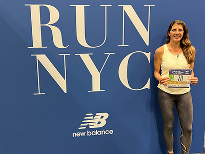 Kristyn at the TCS New York City expo