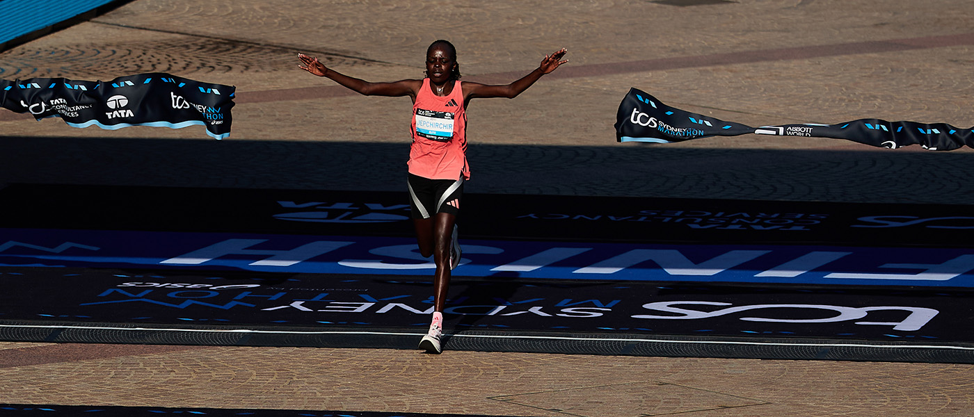 Peres Jepchirchir won this year's Sydney Marathon