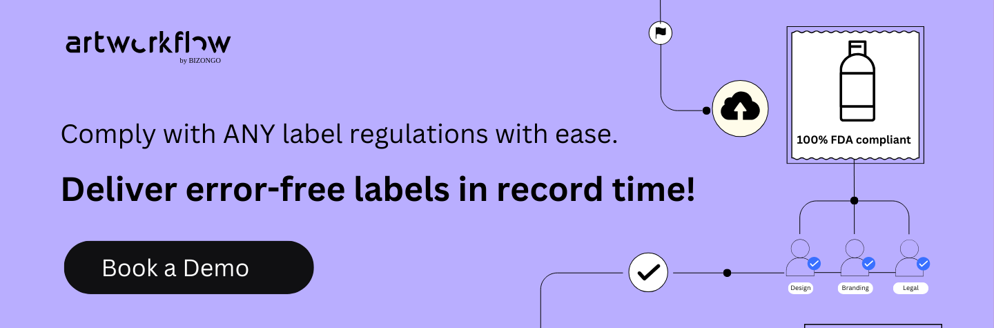 Error-free labels with Artwork Flow- Book a demo