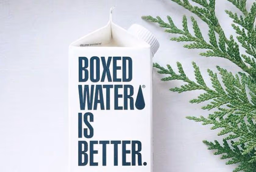 how boxed water grew in social media using hashtags and micro influencers