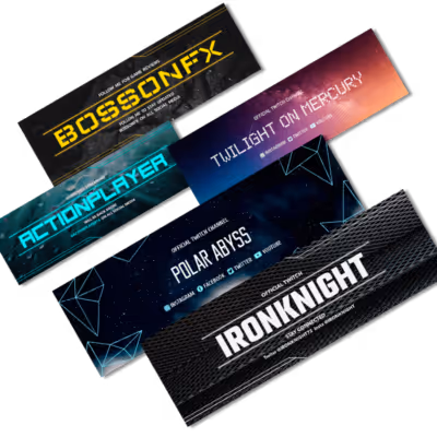 twitch influencer marketing banner examples