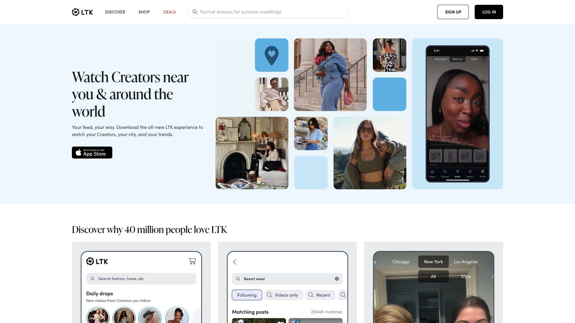 LTK (LikeToKnowIt) homepage