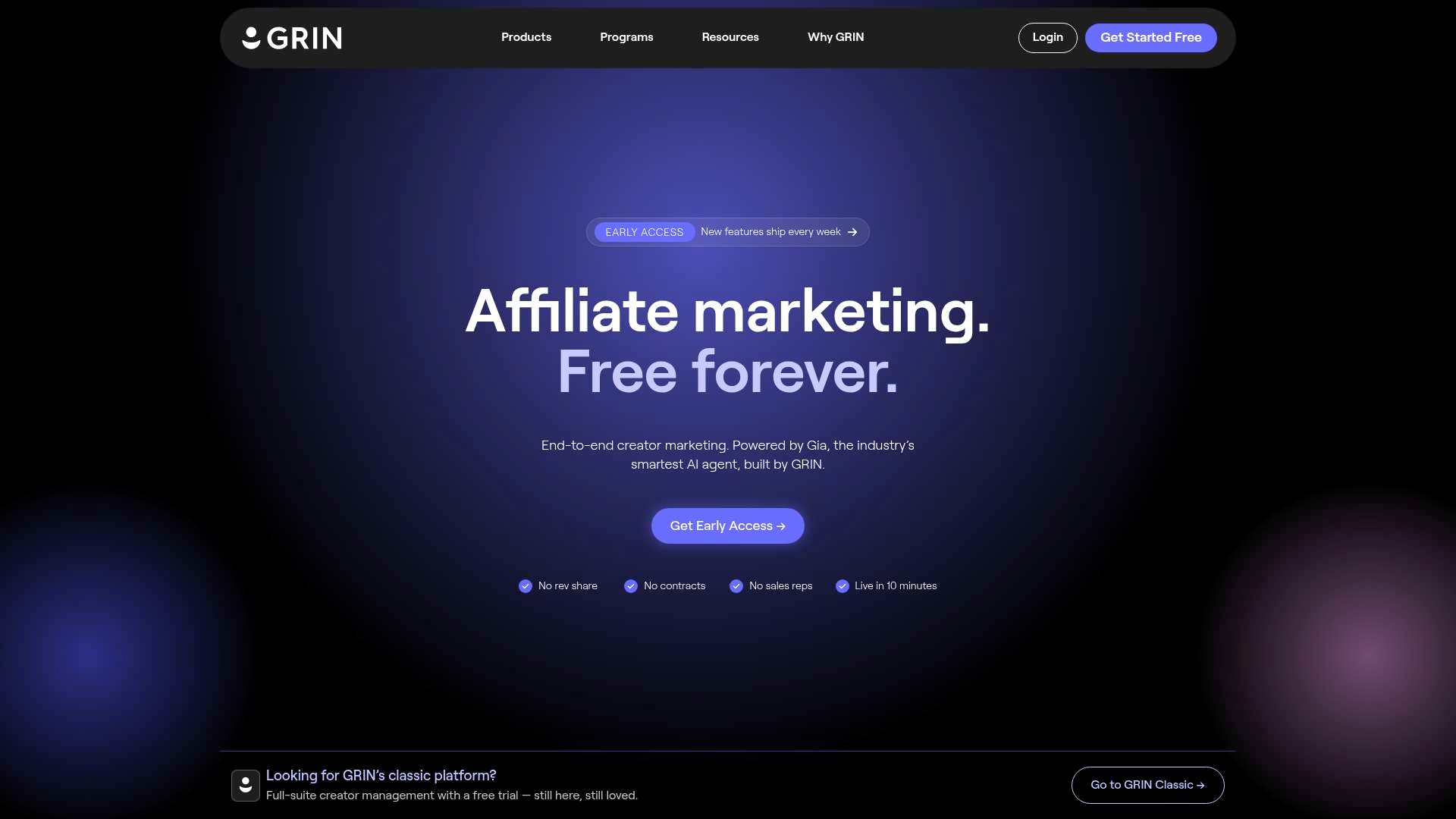 GRIN homepage