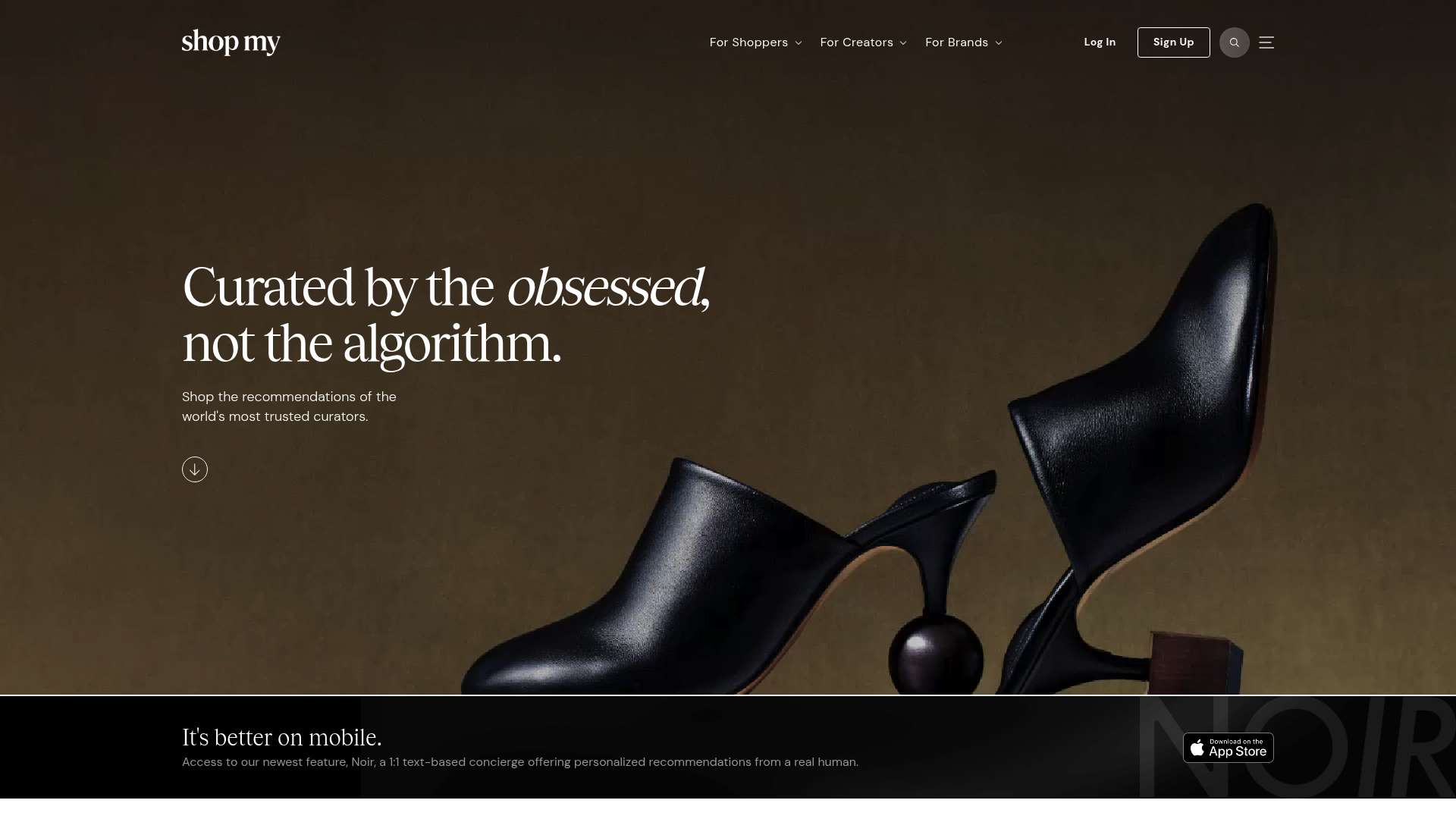ShopMy homepage