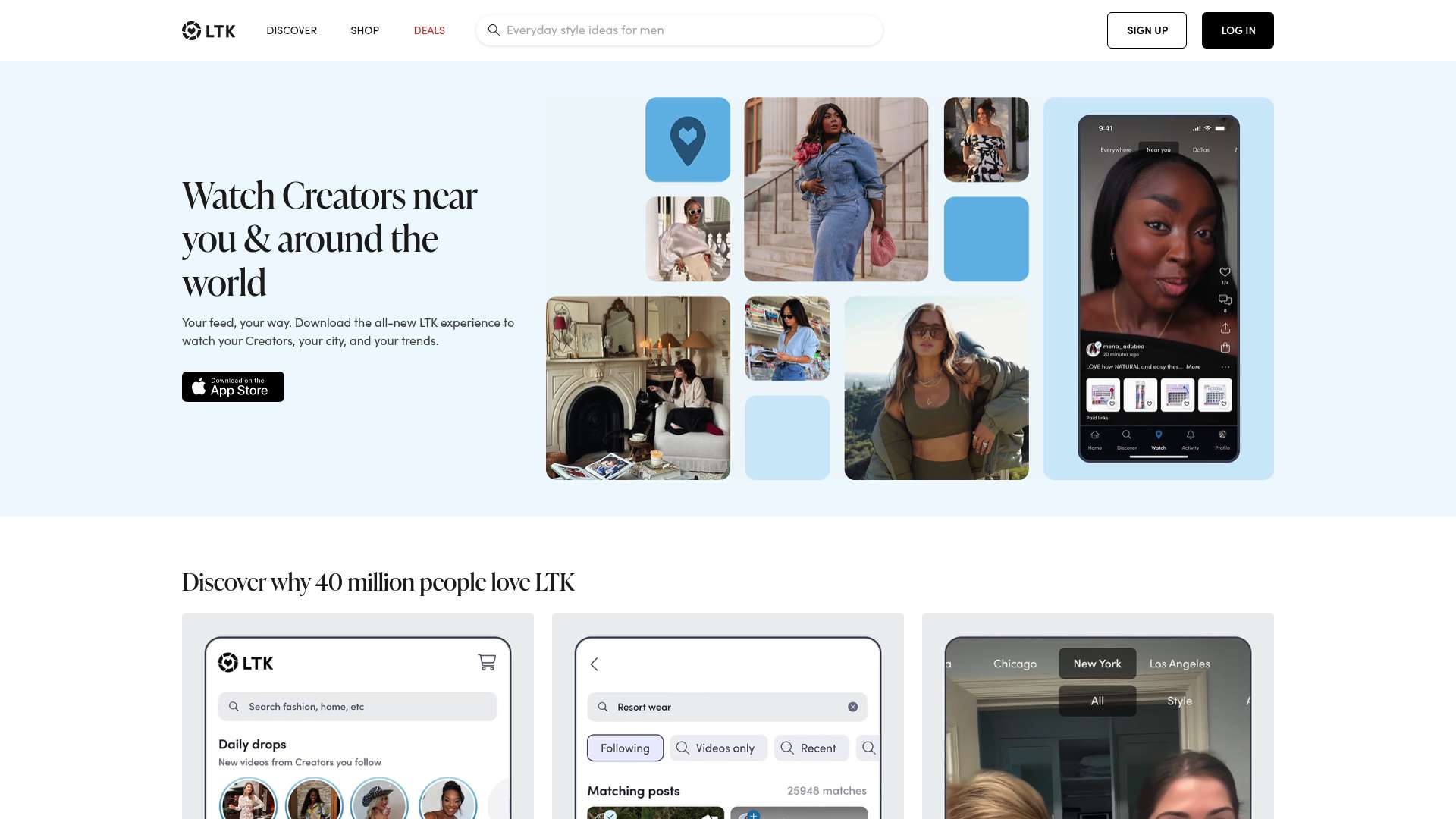 LTK (LikeToKnow.it) homepage