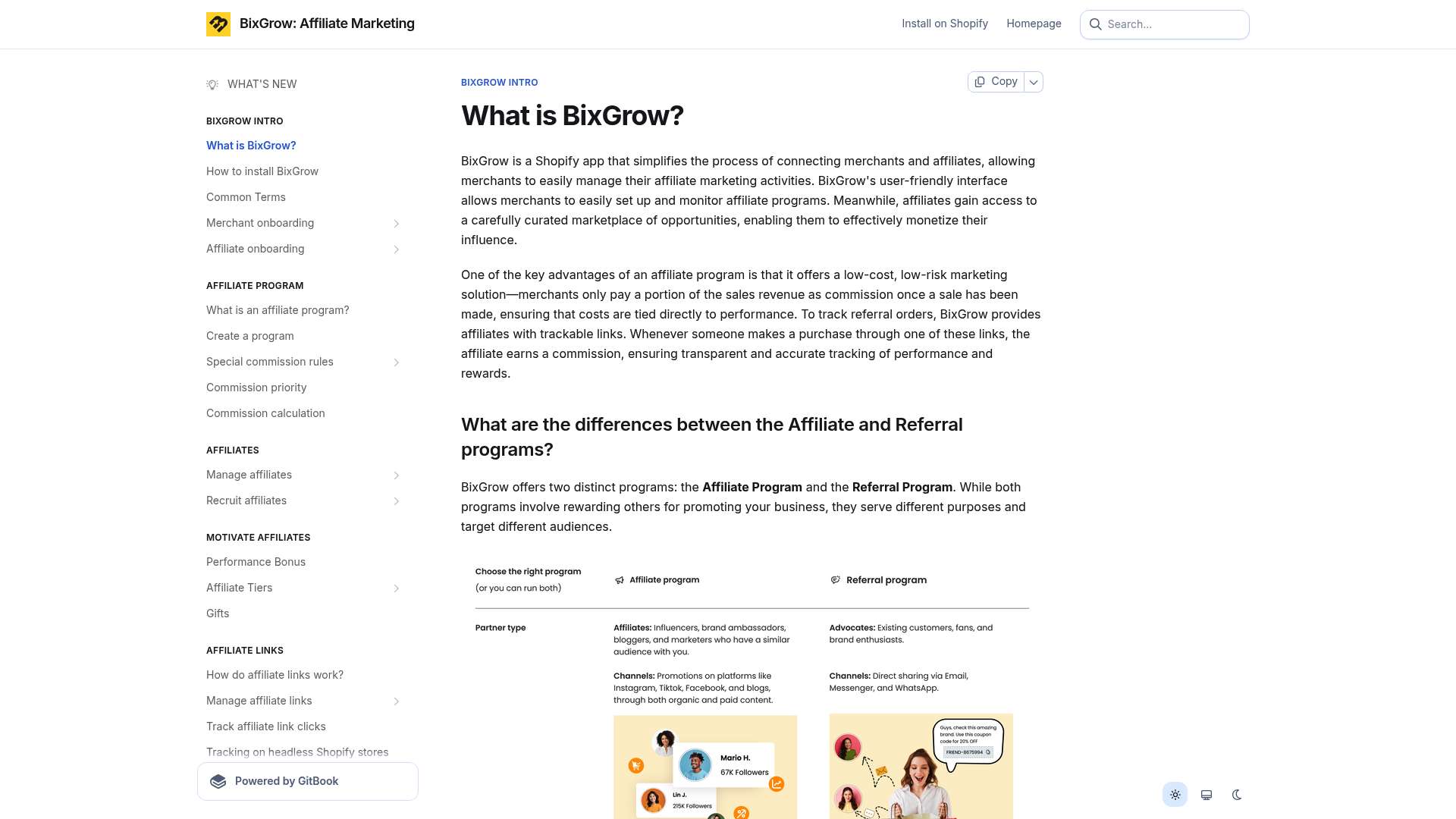 BixGrow homepage