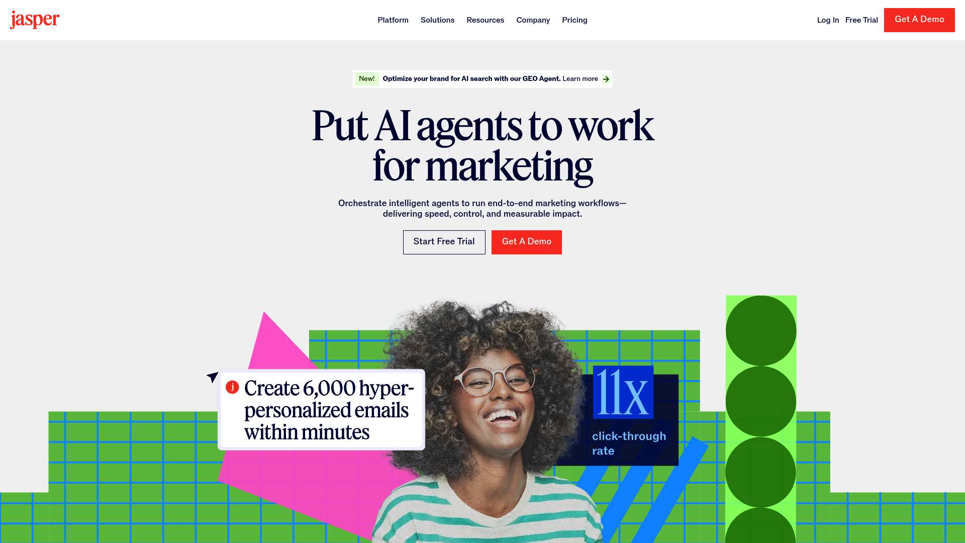 Jasper homepage