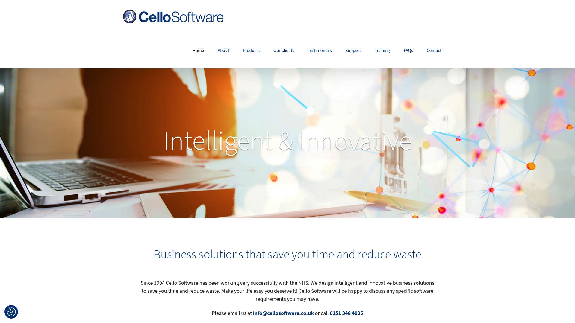 Cello homepage
