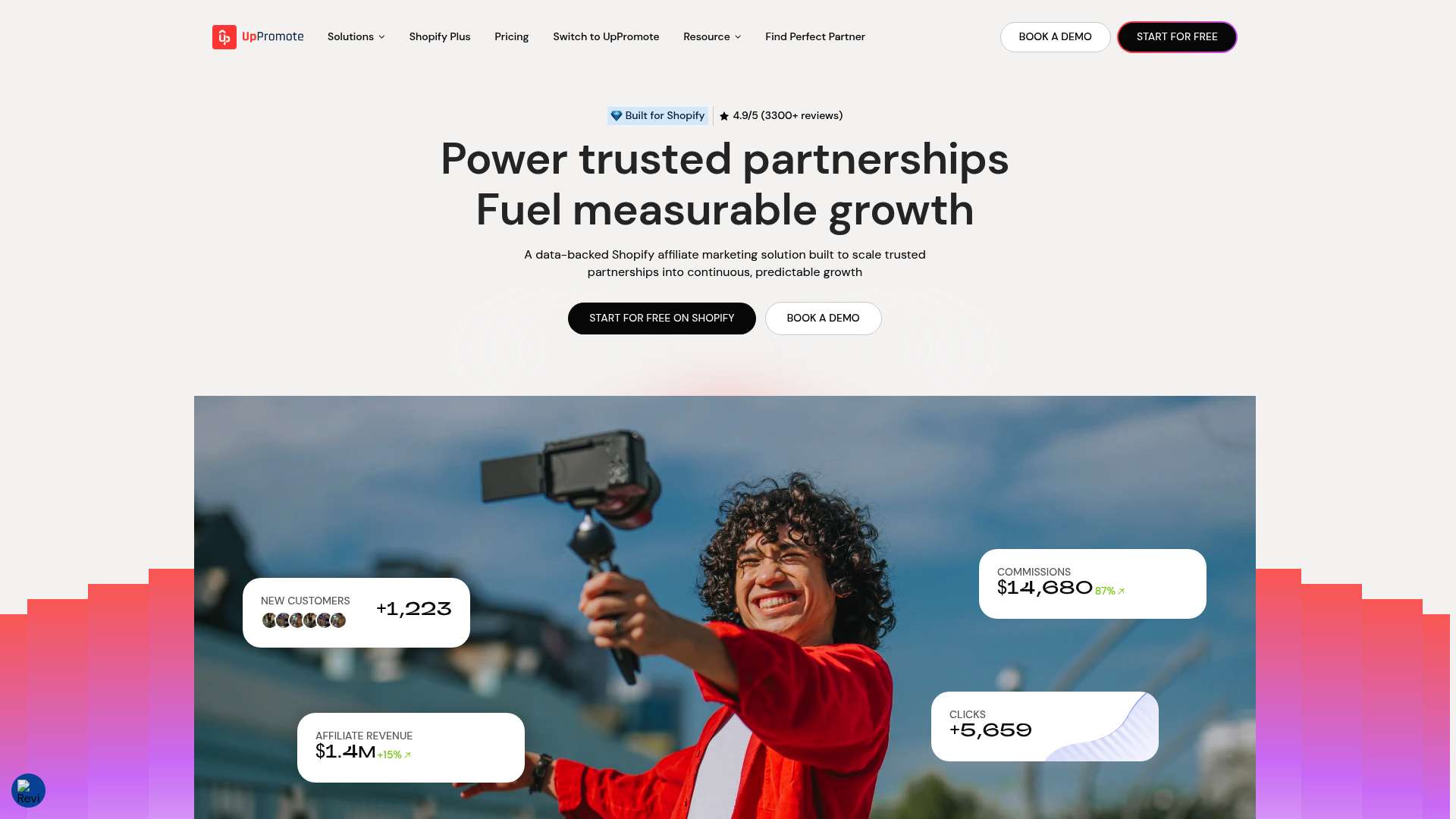 UpPromote: Affiliate Marketing homepage
