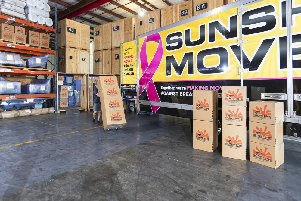 Sarasota resident reviewing storage safety checklist