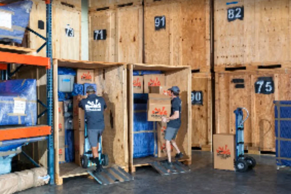 commercial warehouse storage