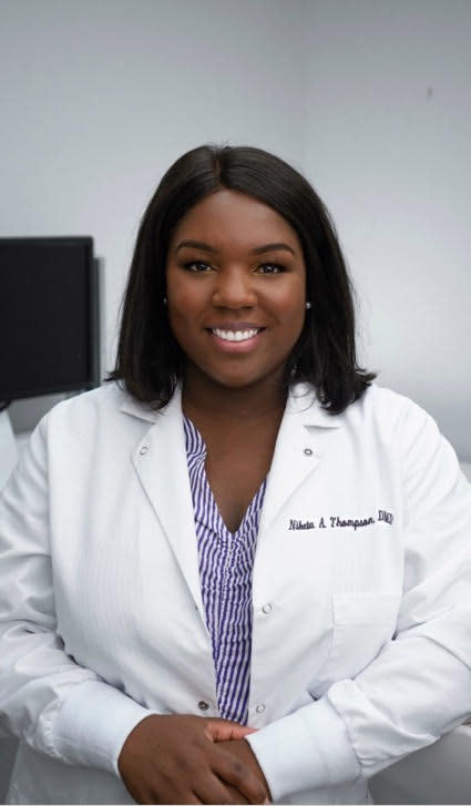 A headshot of our Doctor Thompson. Our professional staff is ready to help with your dental needs. 