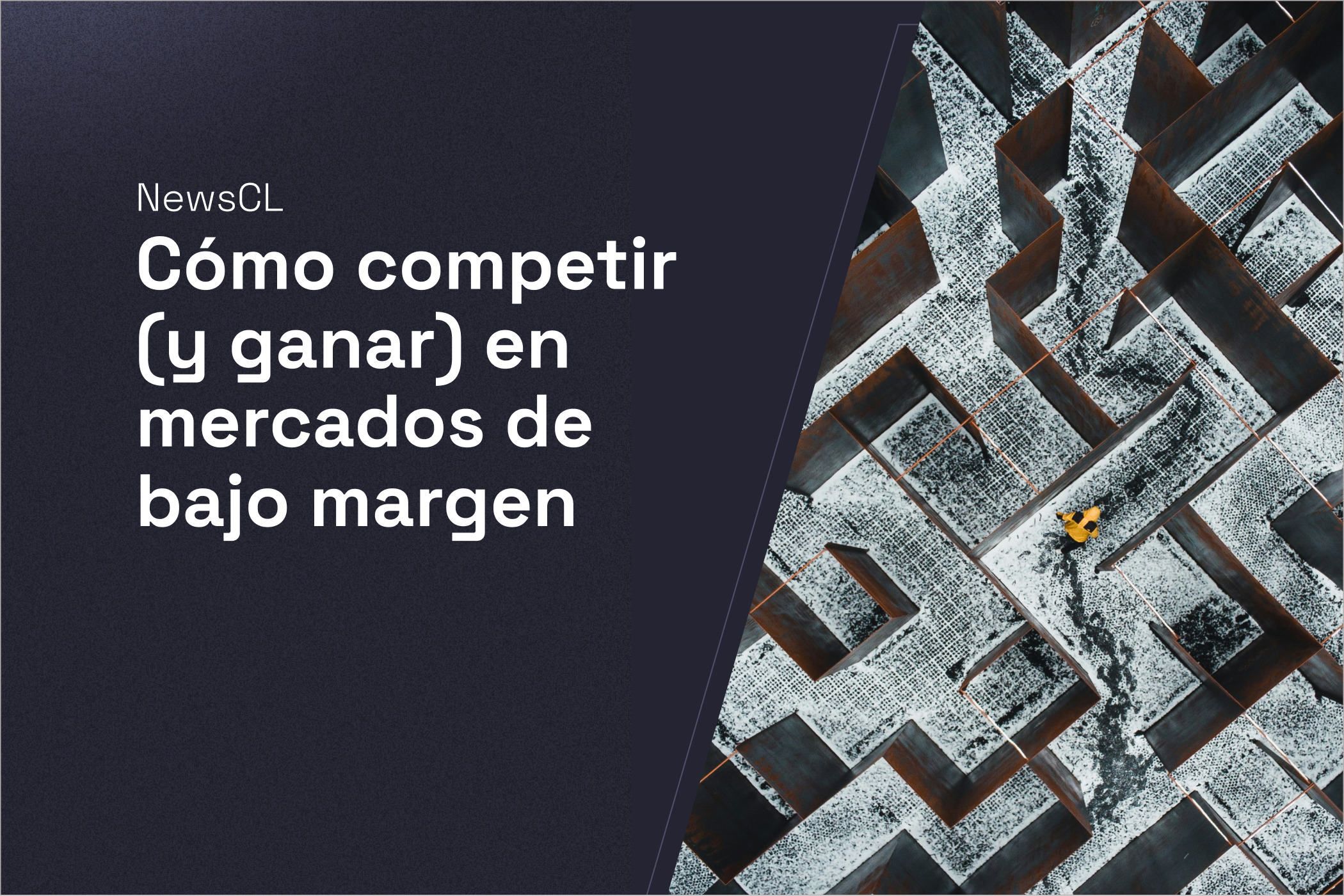 Cómo competir (y ganar) en mercados de bajo margen