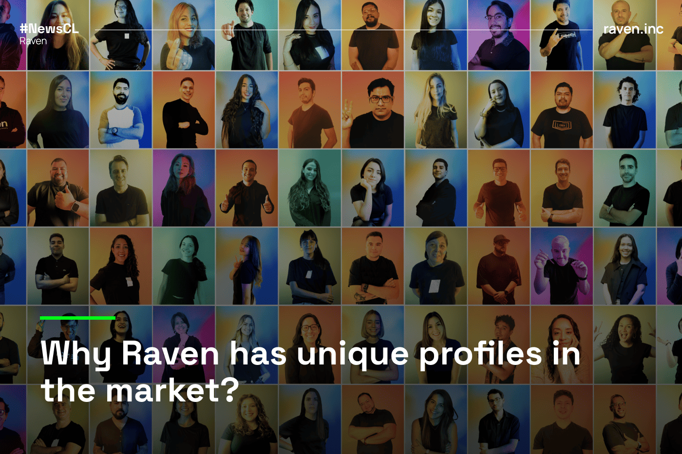 Why Raven has unique profiles in the market: Unicorn profiles