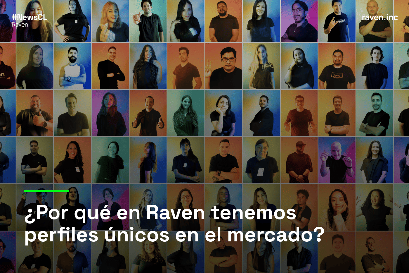Por qué en Raven tenemos perfiles únicos en el mercado: Perfiles unicornio