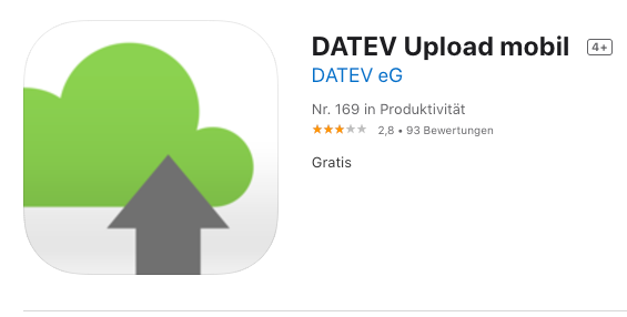 DATEV Upload mobil