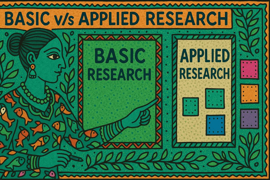 What’s the difference between basic and applied research?