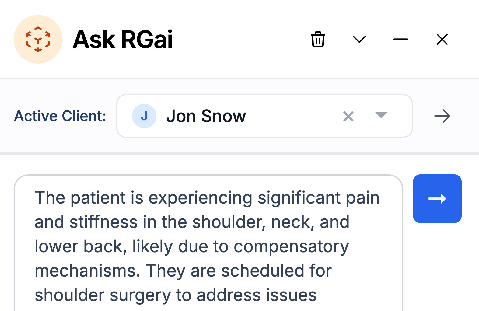 AI letter generation