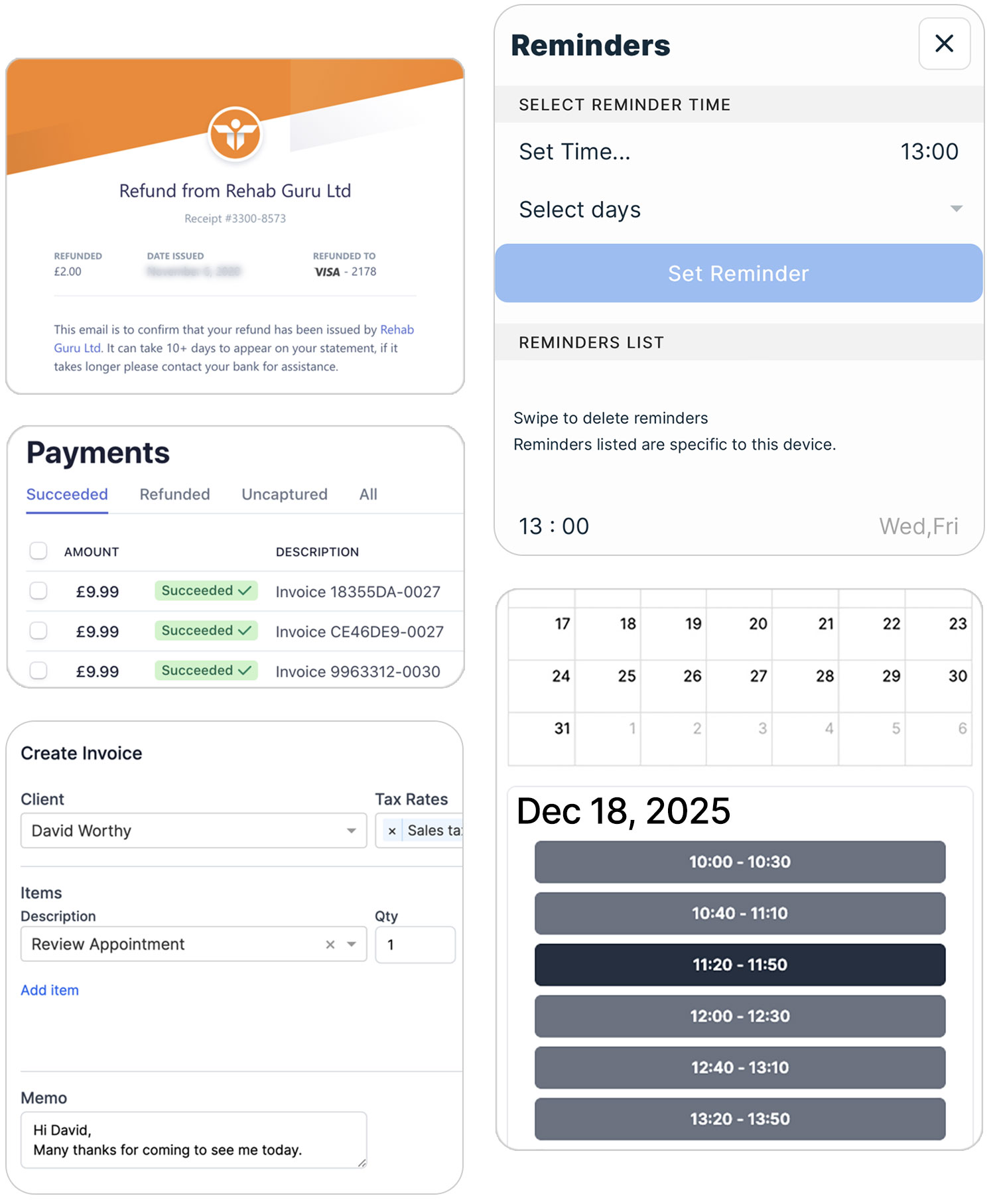 Tools for booking online for your clinic