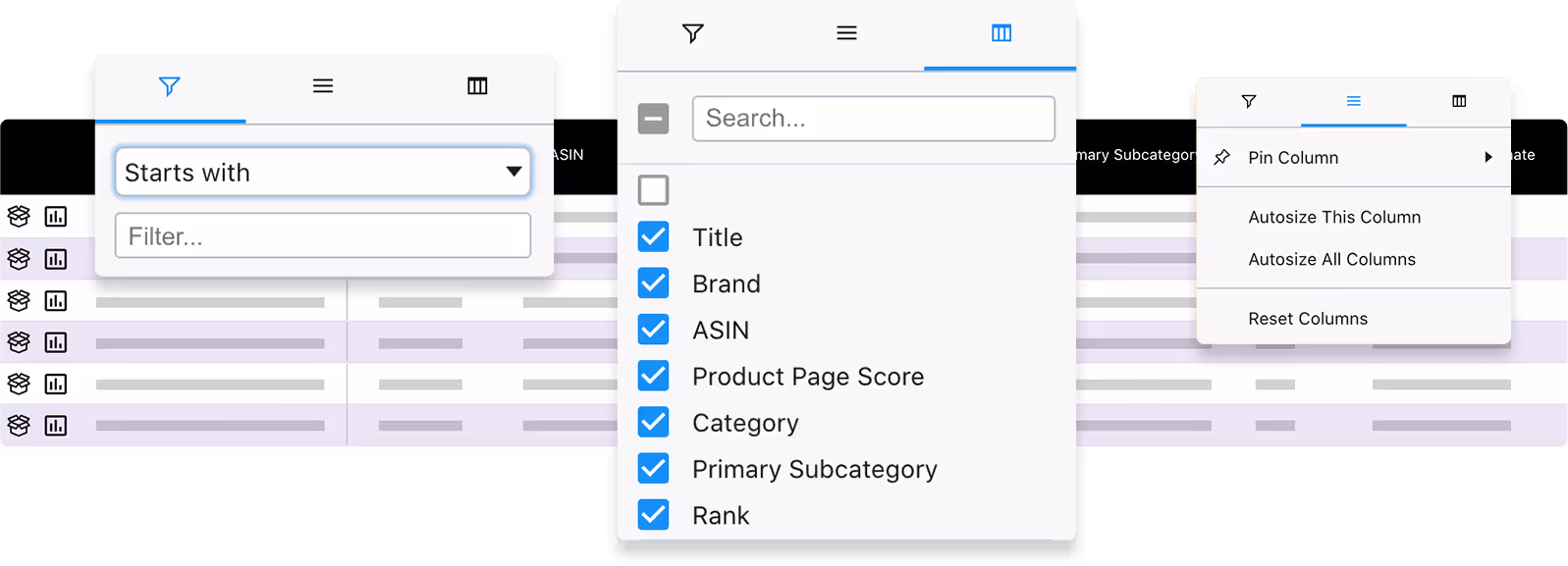 app search filter results image