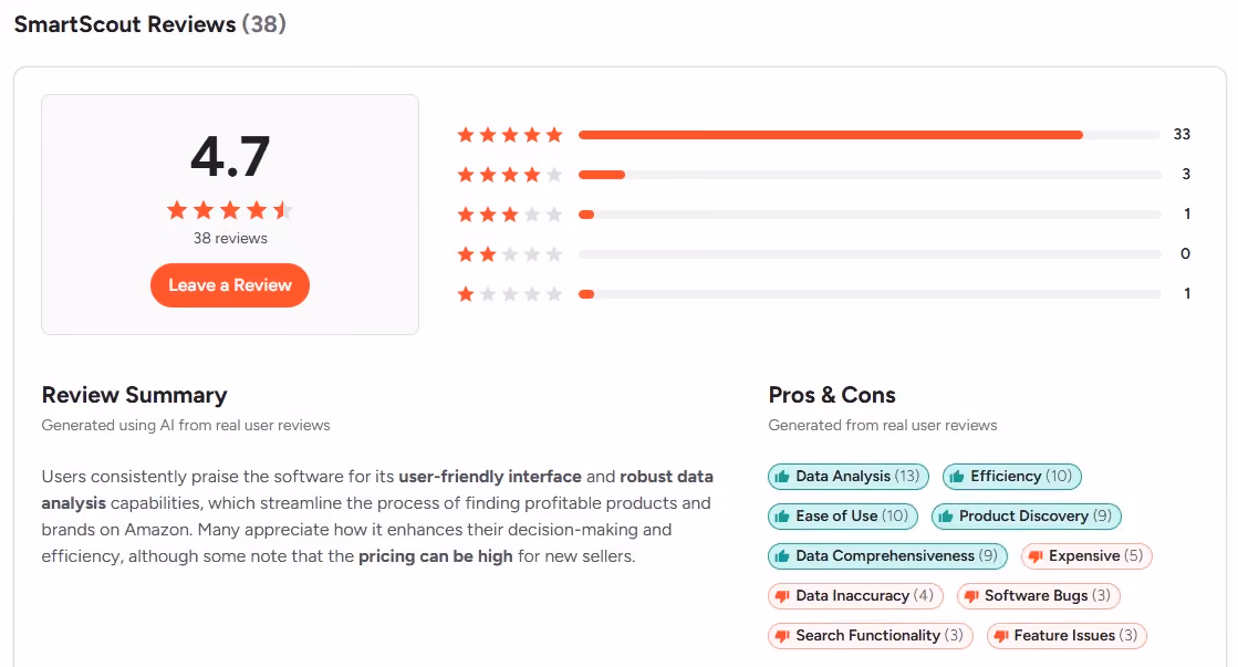 Smartscout-reviews-g2