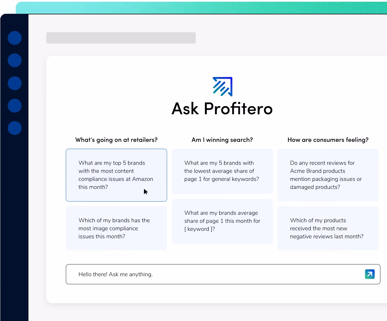 Ask Profitero