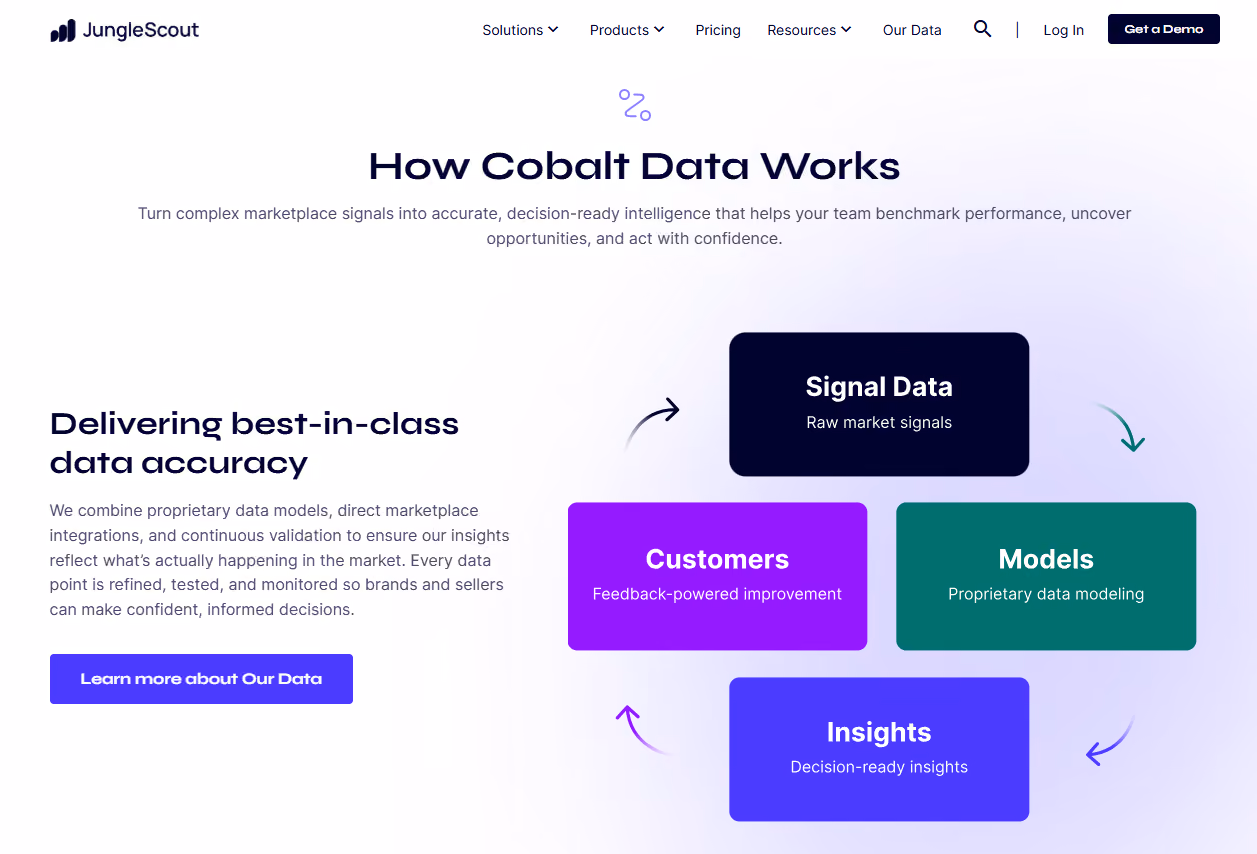 Jungle Scout Cobalt - An Amazon Market Intelligence for Large Brands