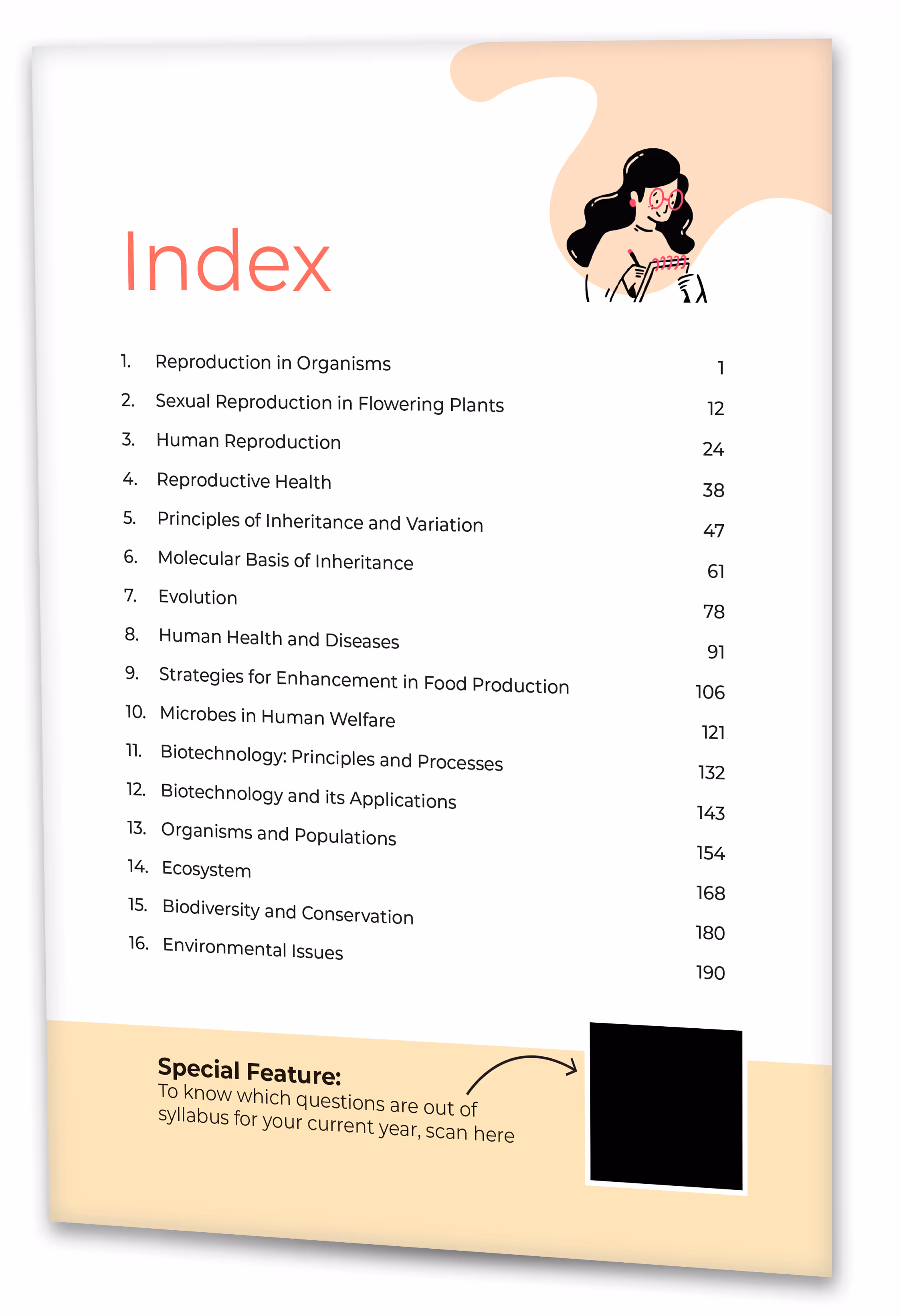 Educart NCERT Exemplar Class 12 Biology 2025 Problems Solutions (For 2025-26 Board Exam)
