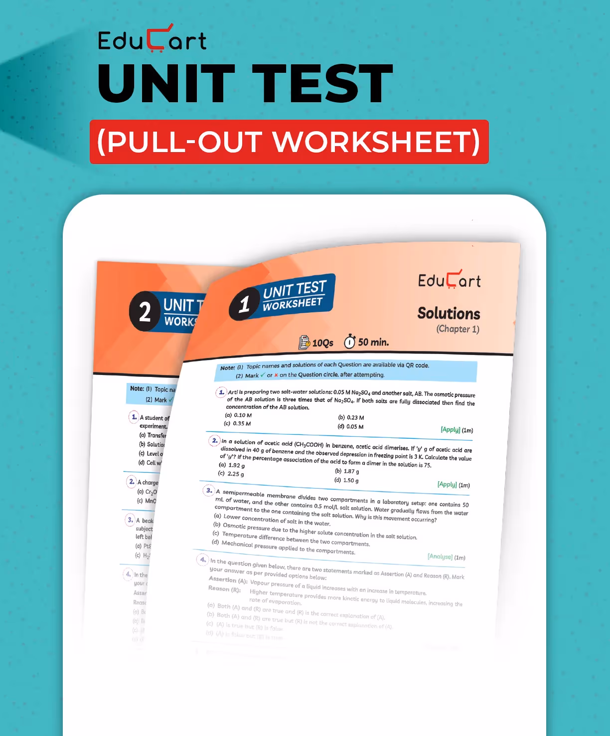 Educart CBSE Class 12 One Shot Question Bank Physics, Chemistry and Mathematics 2026 (Set of 3 Books including PYQs for 2025-26 Exam)