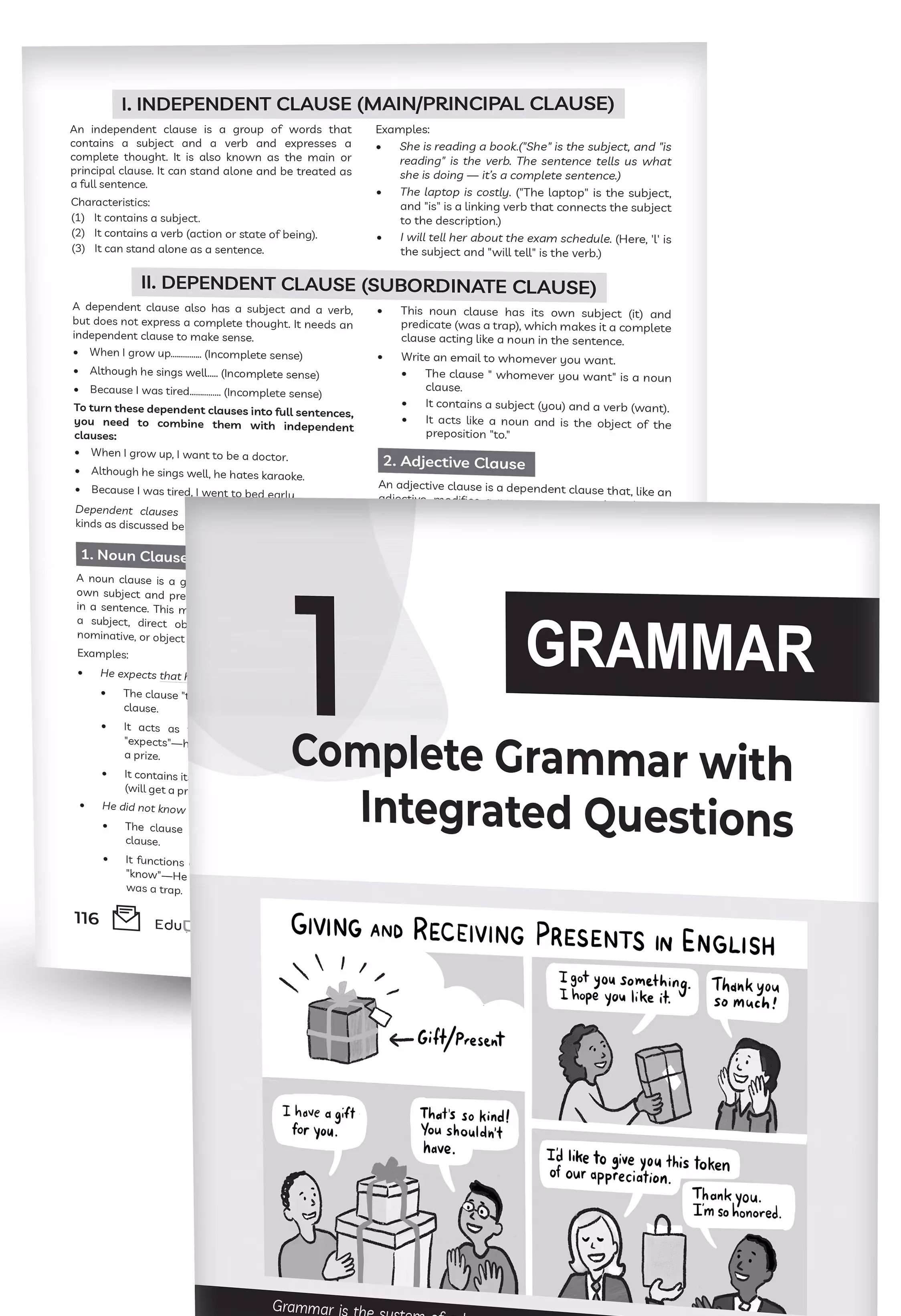 Educart CBSE Class 11 English Core Question Bank 2026 (Strictly for 2025-26 Exam)