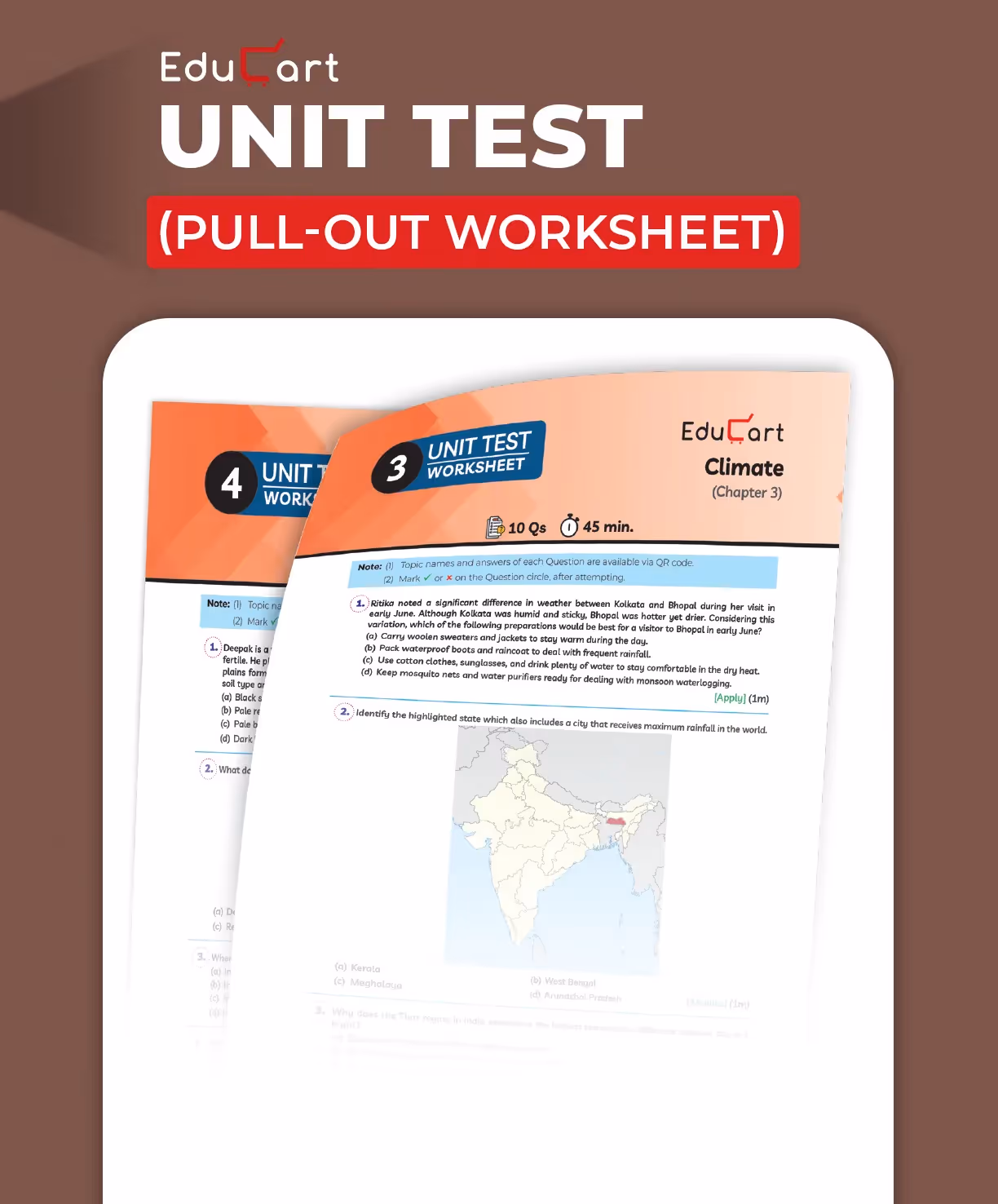 Educart ICSE Class 10 One-shot Question Bank 2026 Geography (strictly for 2025-26 boards)