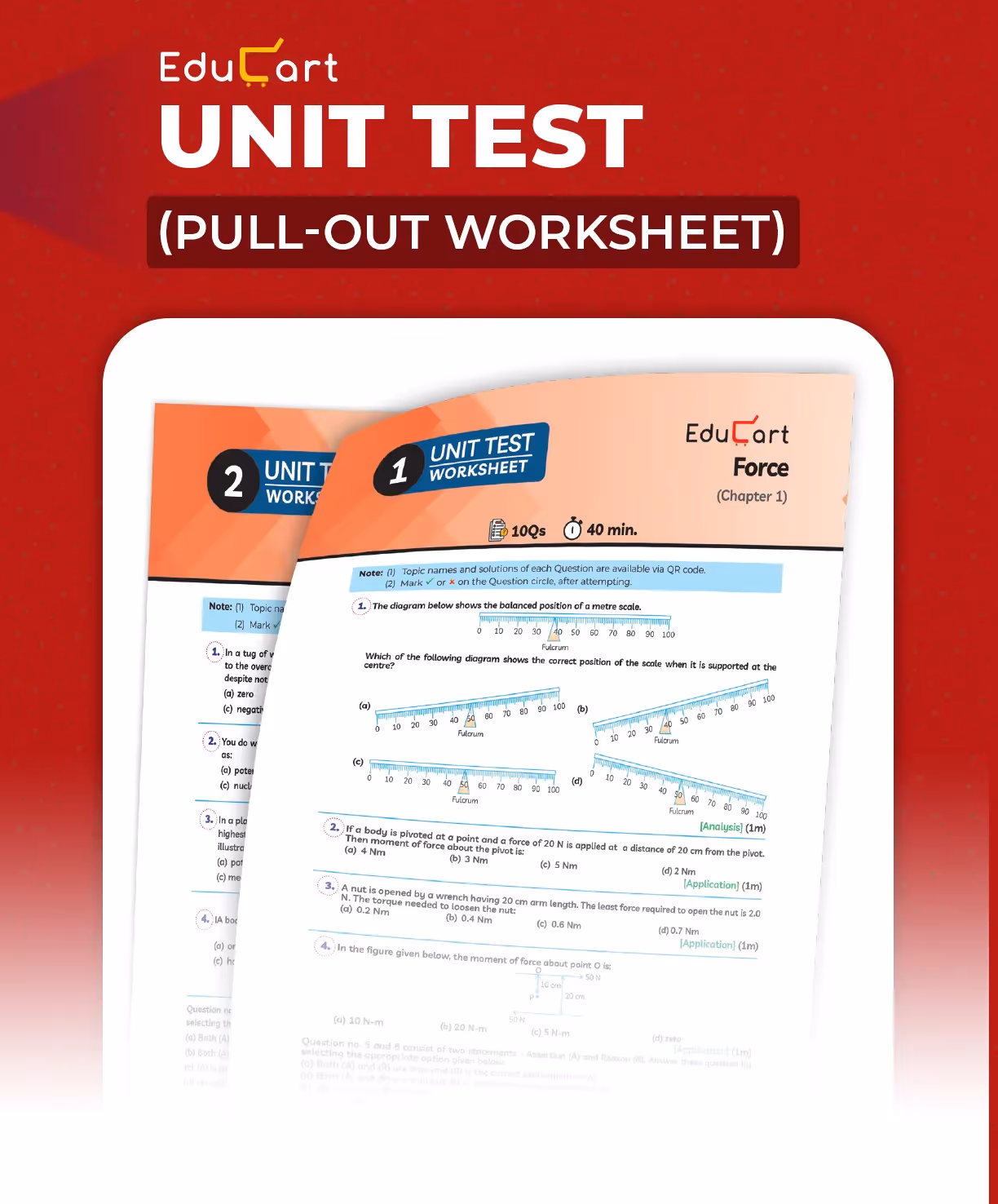 Educart ICSE Class 10 One-shot Question Bank 2026 Physics (strictly for 2025-26 boards)
