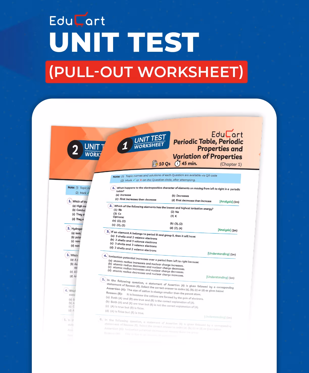 Educart ICSE Class 10 One-shot Question Bank 2026 Chemistry (strictly for 2025-26 boards)