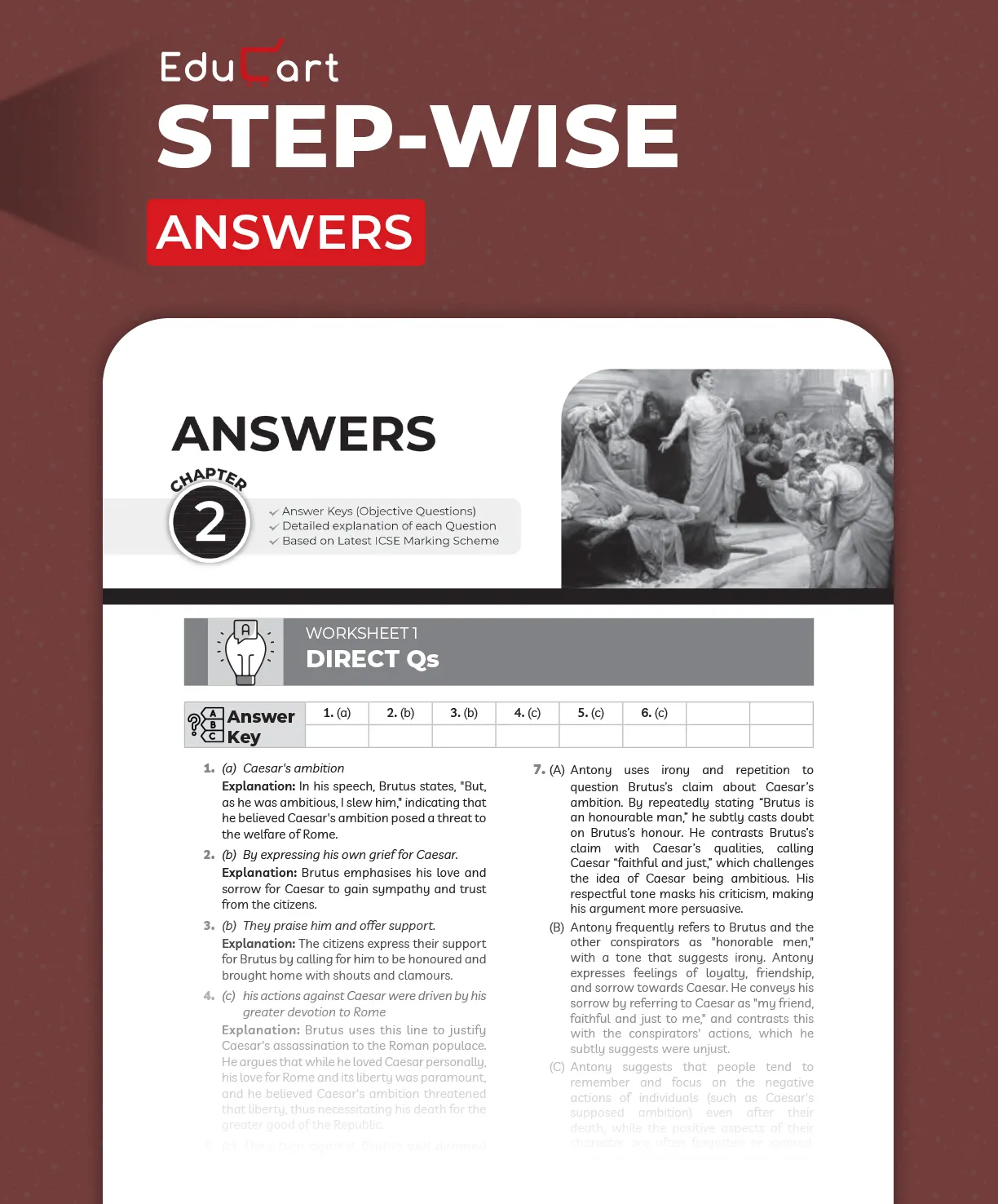 Educart ICSE Class 10 One-shot Question Bank 2026 English Litreature (strictly for 2025-26 boards)