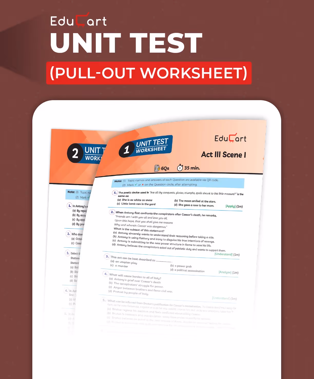 Educart ICSE Class 10 One-shot Question Bank 2026 English Litreature (strictly for 2025-26 boards)