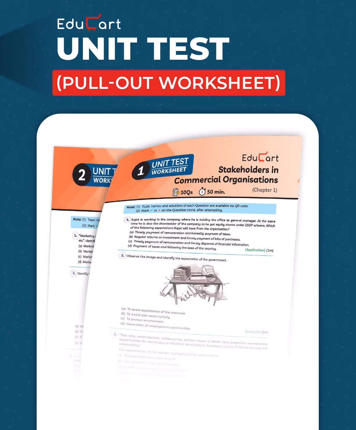 Educart ICSE Class 10 One-shot Question Bank 2026 Commercial Studies (strictly for 2025-26 boards)