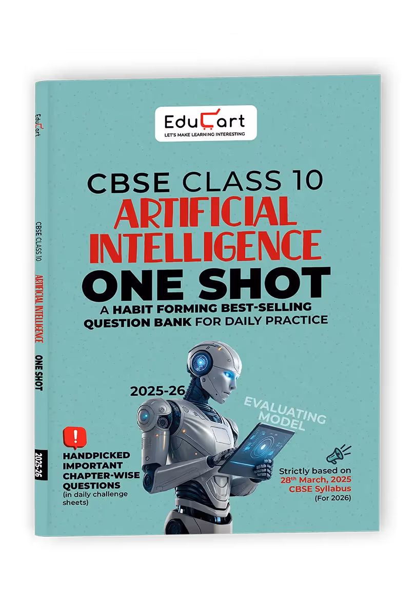 Educart CBSE Class 10 One shot Question Bank 2026 Artificial Intelligence Strictly for 2025-26 Boards Exam