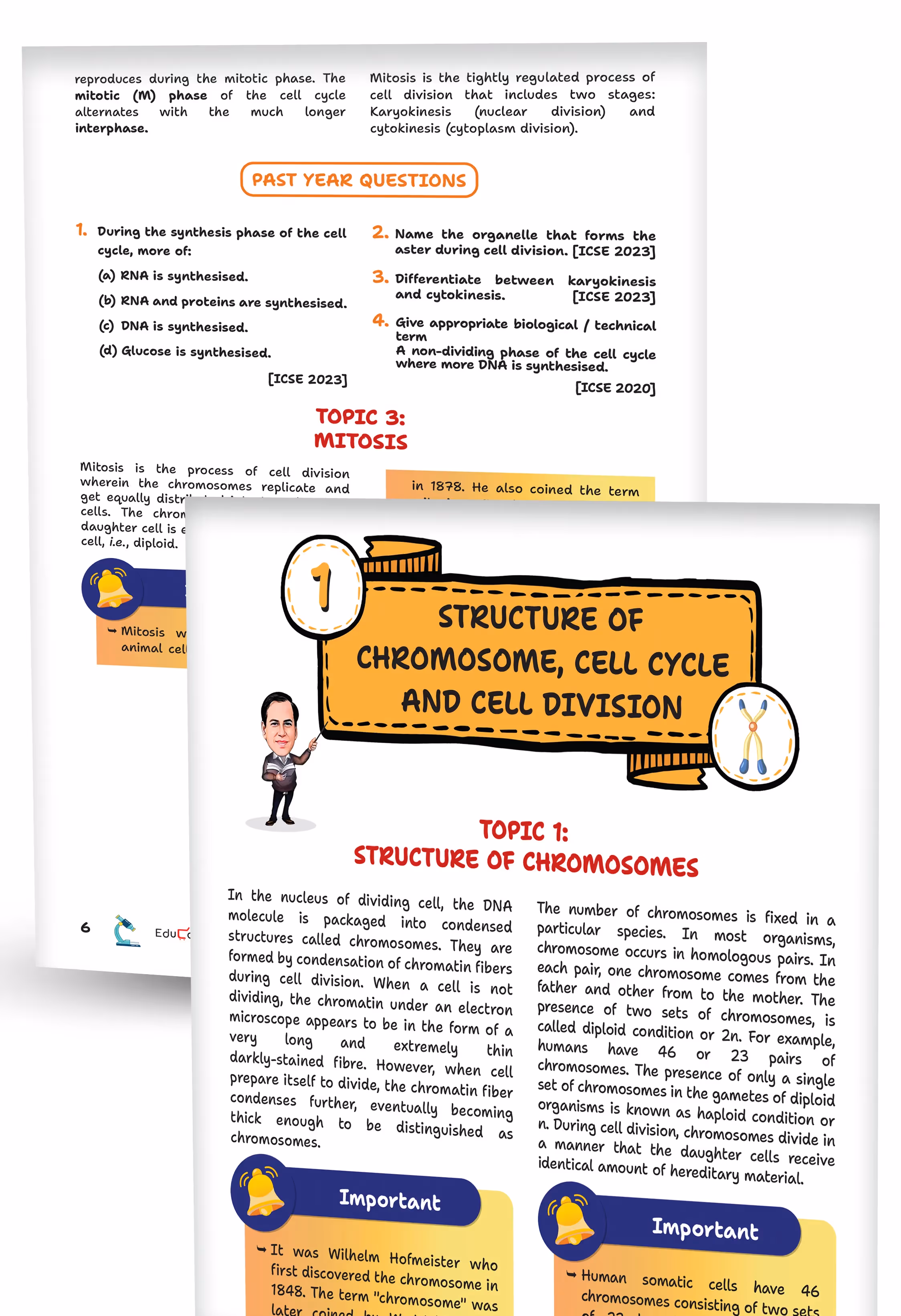 Educart Handouts ICSE Class 10 Biology Handwritten Notes 2026 (for PTs, half-yearly and board exam 2025-26)