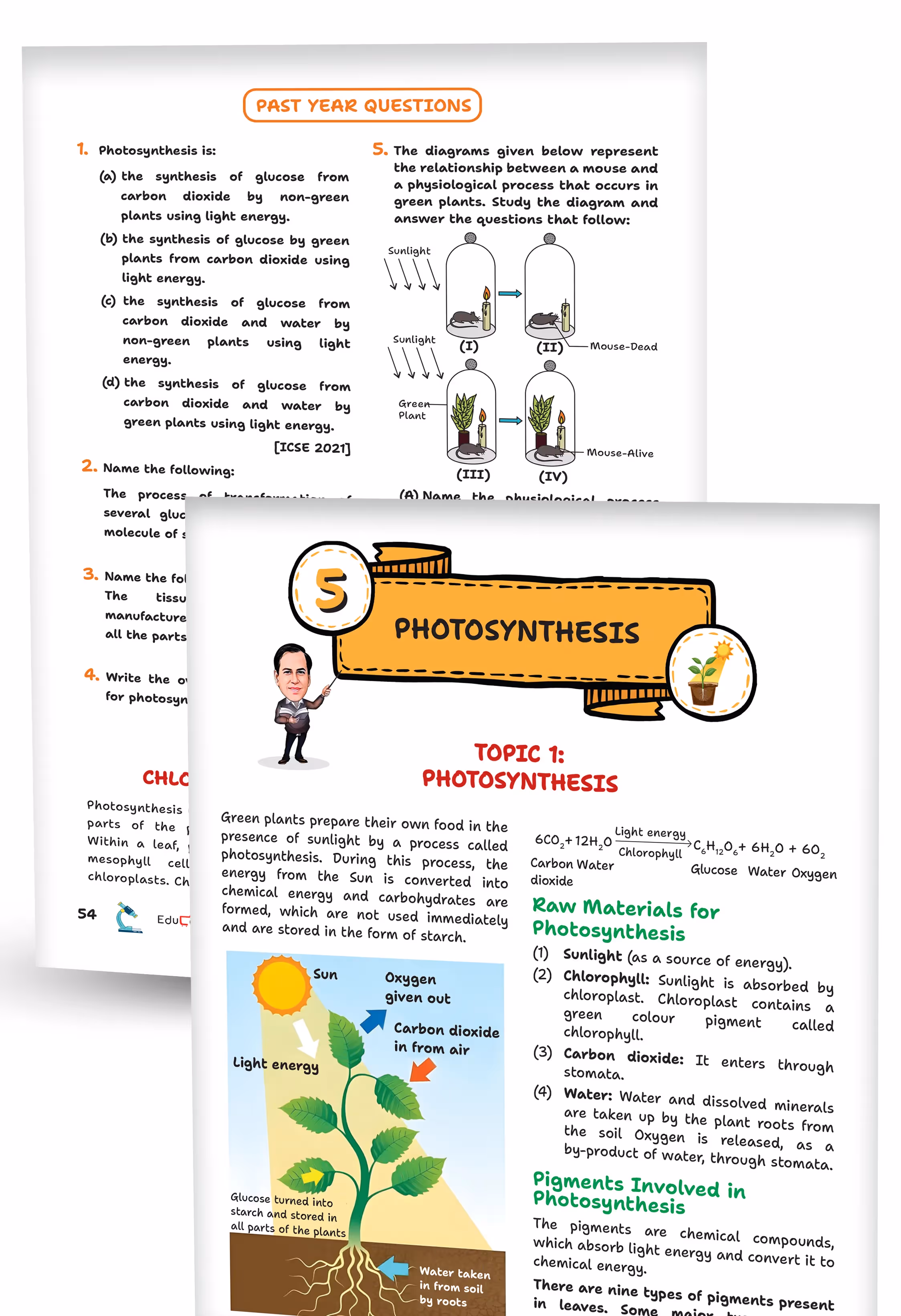 Educart Handouts ICSE Class 10 Biology Handwritten Notes 2026 (for PTs, half-yearly and board exam 2025-26)