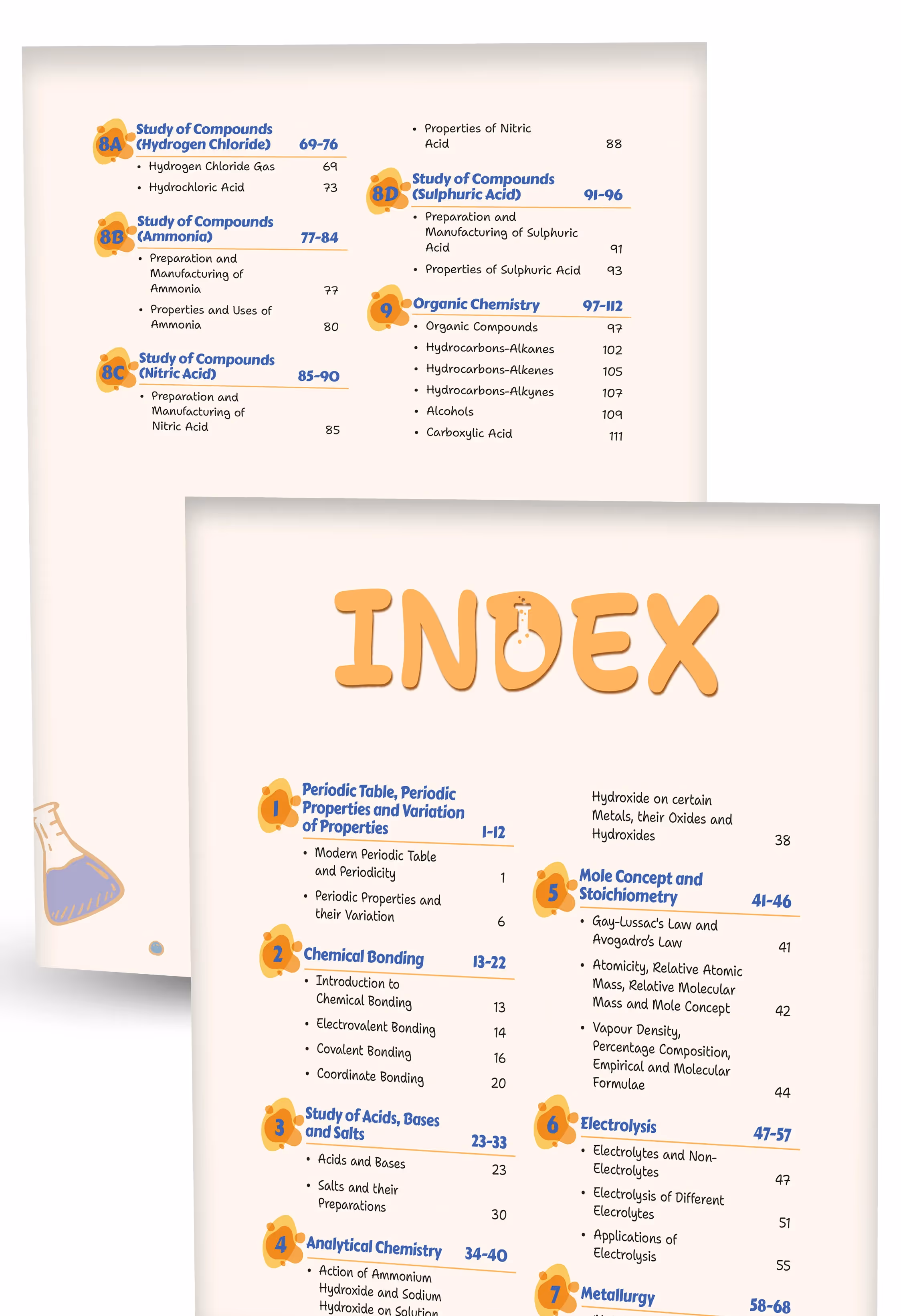 Educart Handouts ICSE Class 10 Chemistry Handwritten Notes 2026 (for PTs, half-yearly and board exam 2025-26)