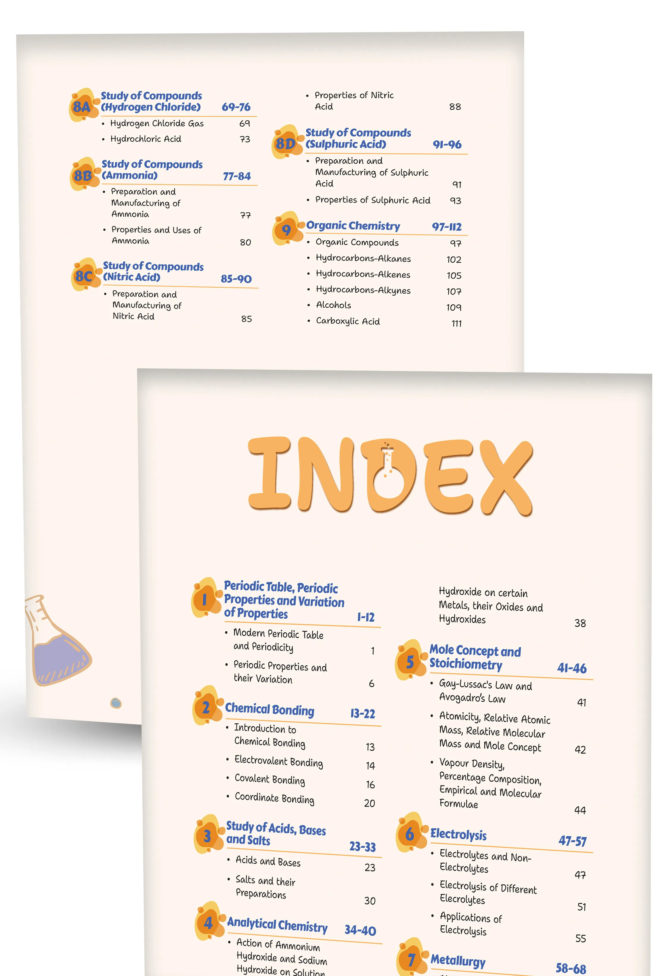 Educart Handouts ICSE Class 10 Chemistry Handwritten Notes 2026 (for PTs, half-yearly and board exam 2025-26)