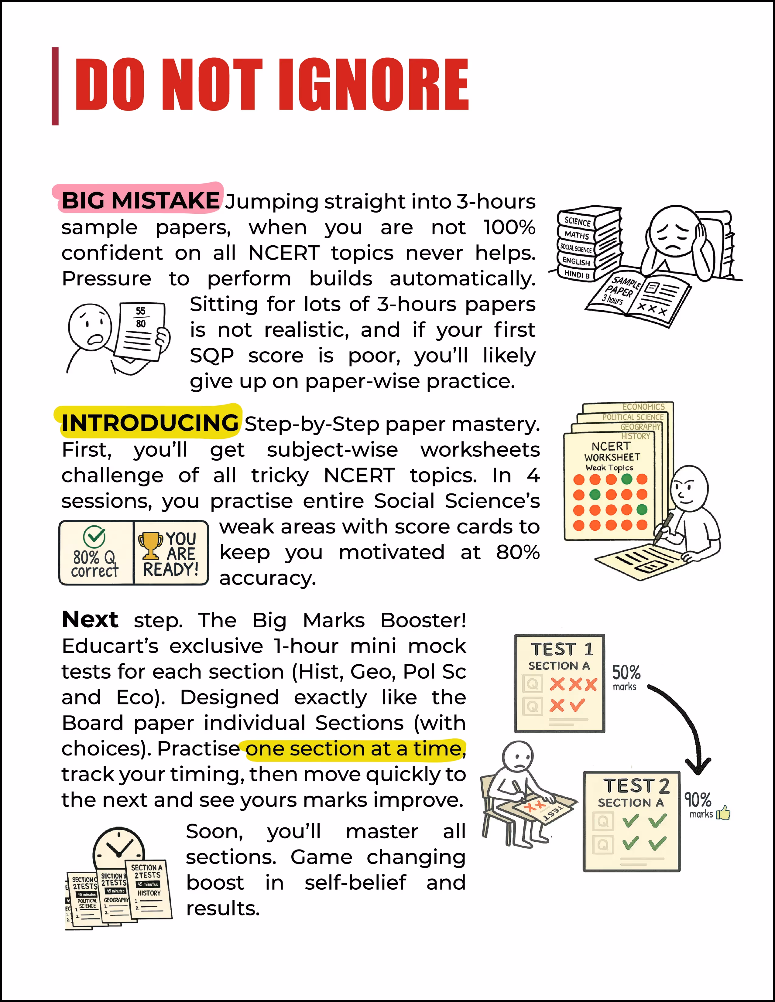 Educart CBSE Sample Paper Class 10 2025-26 Social Science (Introducing exclusive step-by-step new practice concept on 2026 pattern)